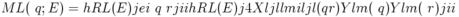 ML(~q;E) = hRL(E)j ei~q�~r jii � hRL(E)j 4� Xlj�l lm iljl(qr)Y � lm(~q)Ylm(~r) jii