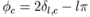 \phi_c=2\delta_{l,c}-l\pi \,\!